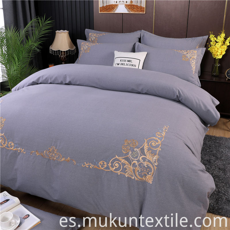 embroidery bedding set 